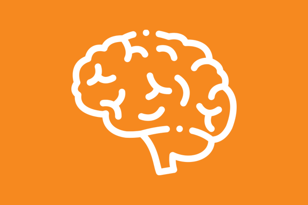 Services | Brain Graphic - orange